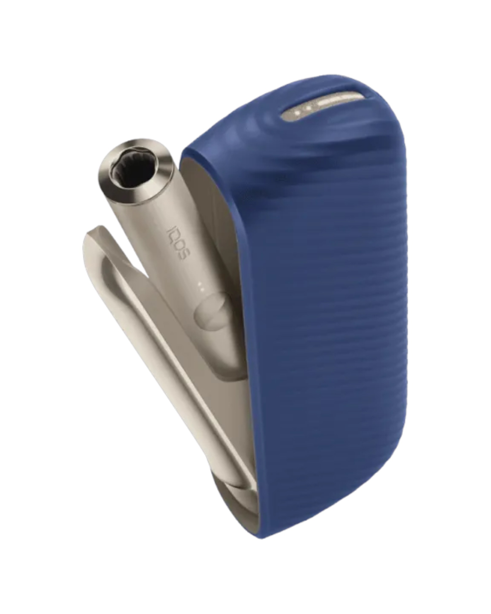 Cover in Silicone Iqos Iluma Mid - New Indigo - immagine 2