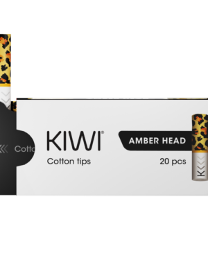 Tips in Cotone per KIWI - Amber Head