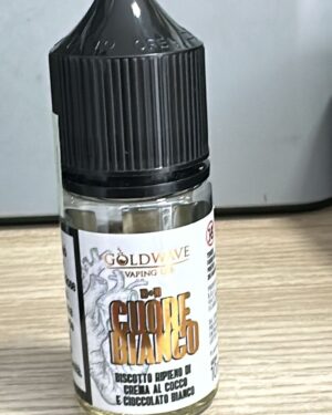 Aroma Goldwave CUORE BIANCO BISCOTTO RIPIENO CON CREMA AL COCCO E CIOCCOLATO BIANCO  10+10