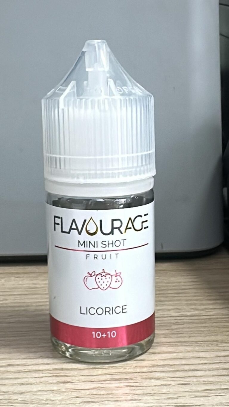 Aroma Flavourage Freezy Licorice liquirizia secca10+10