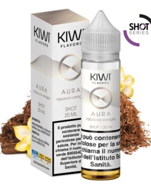 Kiwi Mini Shot 10 ml Aura Tabacco e Vaniglia 10+10