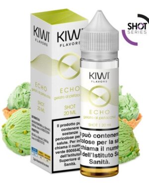 Kiwi Mini Shot 10 ml Echo Gelato a Pistacchio  10+10