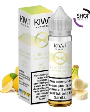 Kiwi Mini Shot 10 ml Lemonita Banana e Agrumi  10+10