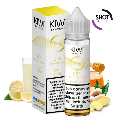 Kiwi Mini Shot 10 ml Zen Limonata dolce  10+10