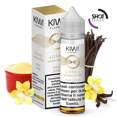 Kiwi Mini Shot 10 ml Loyal Vaniglia Raffinata 10+10