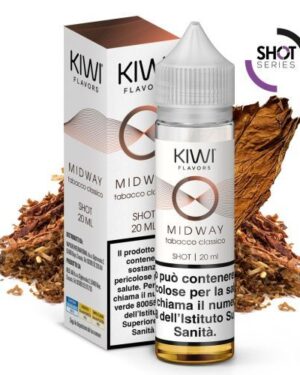 Kiwi Mini Shot 10 ml Midway Tabacco Classico 10+10