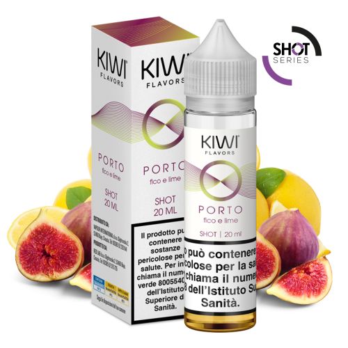 Kiwi Mini Shot 10 ml Porto Fico e Lime  10+10