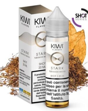 Kiwi Mini Shot 10 ml Stark Tabacco Secco 10+10