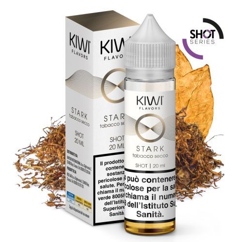 Kiwi Mini Shot 10 ml Stark Tabacco Secco 10+10
